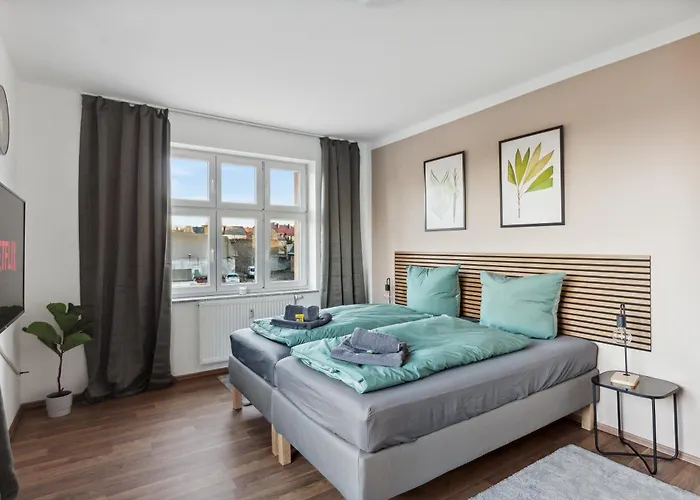 Apartmán Larooms - Np22 - Langzeitaufenthalt Moeglich, Naehe Infra Leuna! Merseburg